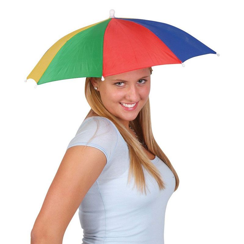 Umbrella Hat For Novelty Or Actual Use. You Decide!