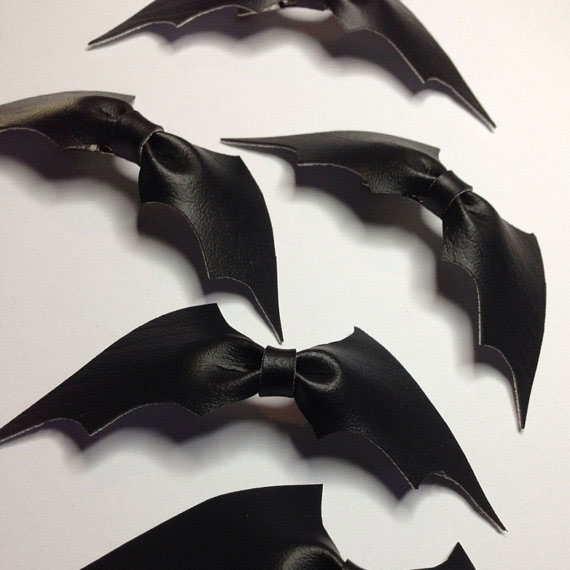 Leather Bat Bow