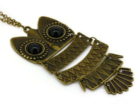 Owl Pendant Chain